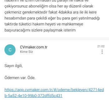 Habersiz Çekilen Ücretler: CV Hazırlarken Yaşanan Şok!