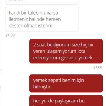 Yemek Sepeti'nde İptal Ve İade Sorunu: Müşteri Hizmetleri Yetersizliği