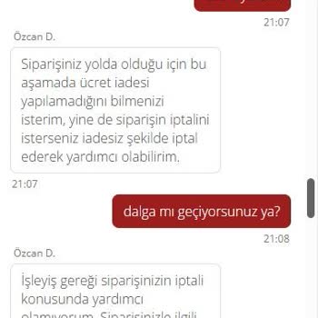 Yemek Sepeti'nde İptal Ve İade Sorunu: Müşteri Hizmetleri Yetersizliği
