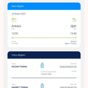 Uçak Bileti Tarih Hatası Ve Ekstra Ücret Sorunu