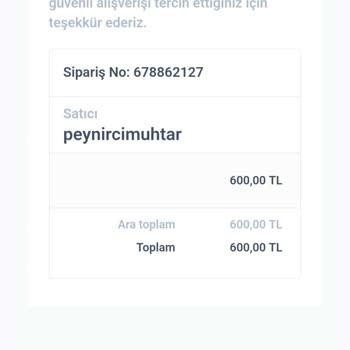 İade Edilmeyen Para Ve Teslim Edilmeyen Ürün