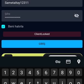 Kazandığım Paraya Ve Hesabıma El Konuldu