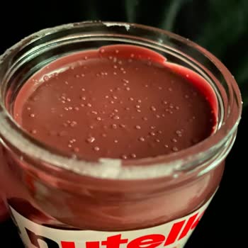 Nutella'da Beklenmedik Kabarcık Sorunu
