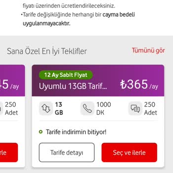 Vodafone Fatura Şoku: 4 Kat Artış Ve Azalan İçerikler