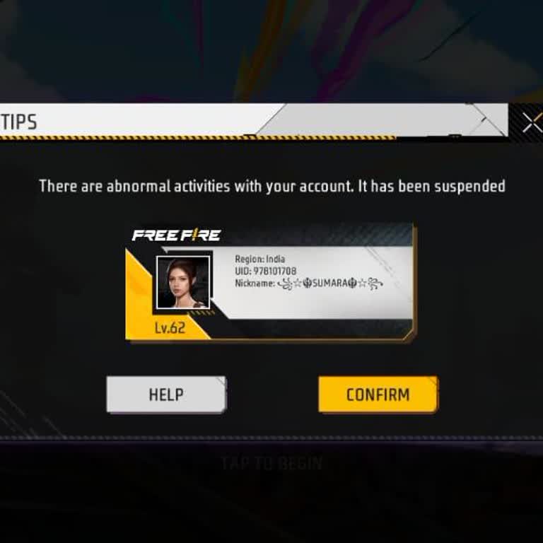 Unban Request for My Garena FF Account