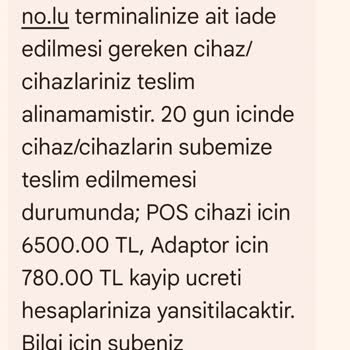 Garanti Bankası'nın Pos Cihazı Sorunu Ve Haksız Ücret Kesintisi