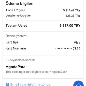 Rezervasyon Ücreti Yanlış Kesildi Ve İptal Edilemiyor