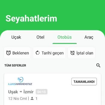 Lüks Karadeniz Firmasında Erken Kalkan Otobüs Ve İade Sorunu