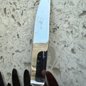 Jumbo Çatal Bıçak Setinde Paslanma Sorunu ve İlgisizlik