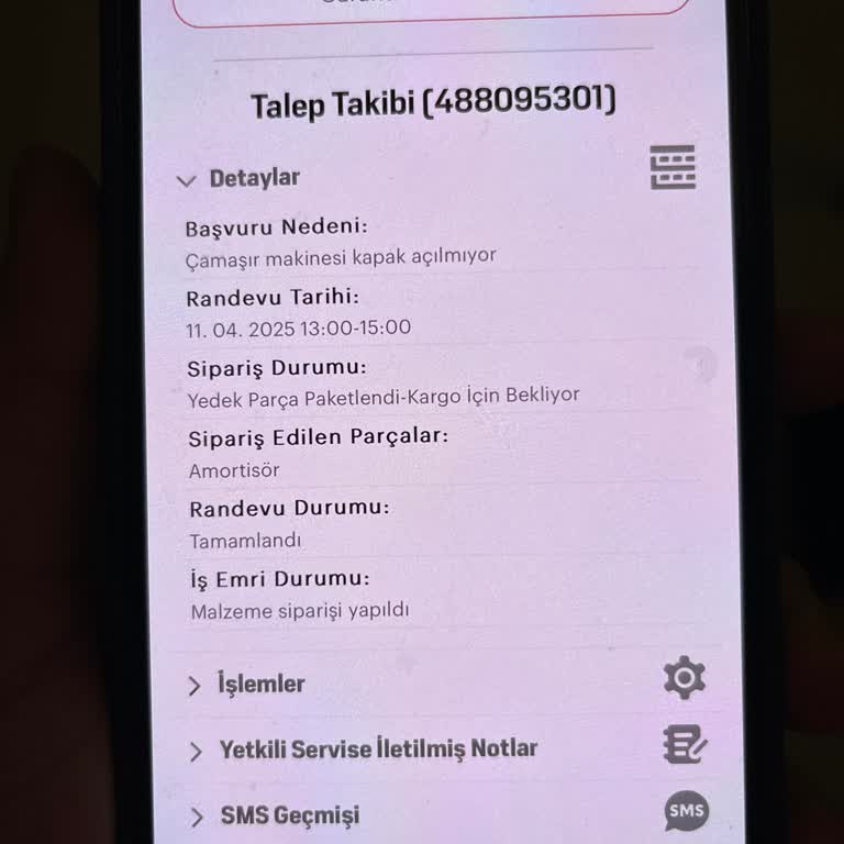 Arızalı Çamaşır Makinesi İçin Çözüm Bekliyorum