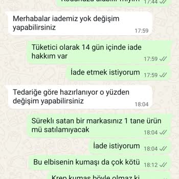 İade Kabul Etmeyen Satıcı Ve Yanıltıcı Ürün Deneyimi