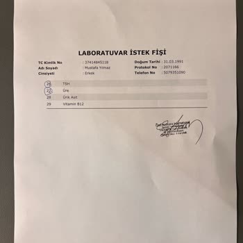 Özel Sağlık Sigortası Kan Testini Karşılamıyor