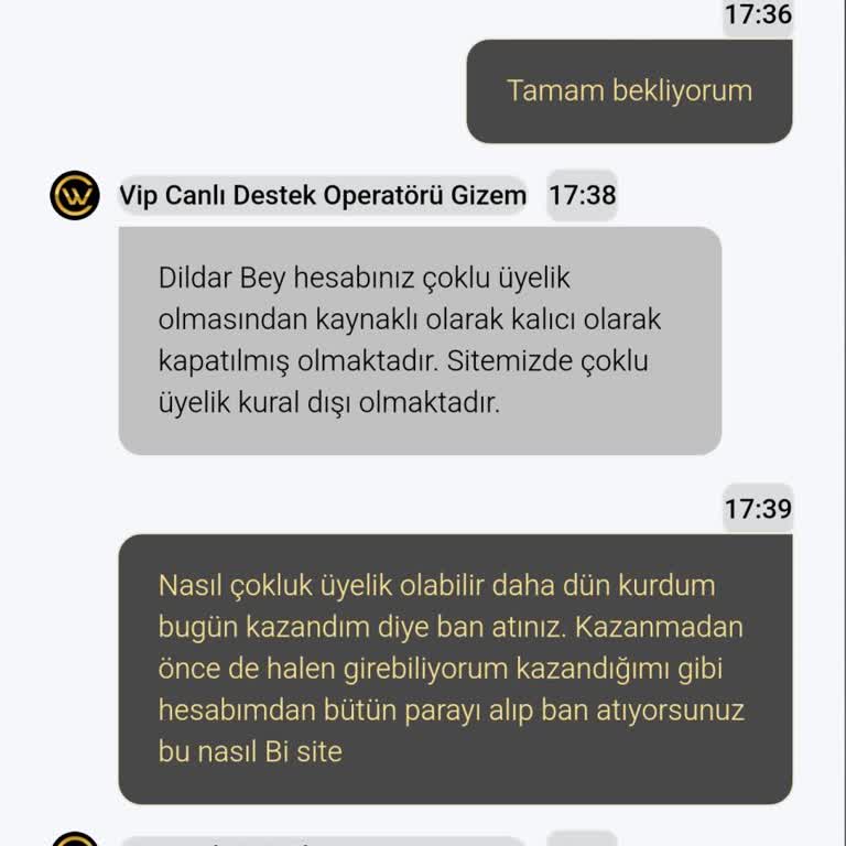 Haksız Ban Ve Ödeme Sorunu