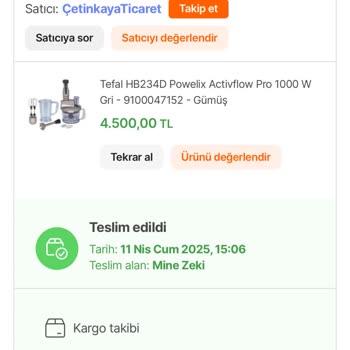 Yanlış Ürün Ve Eksik Gönderim Mağduriyeti