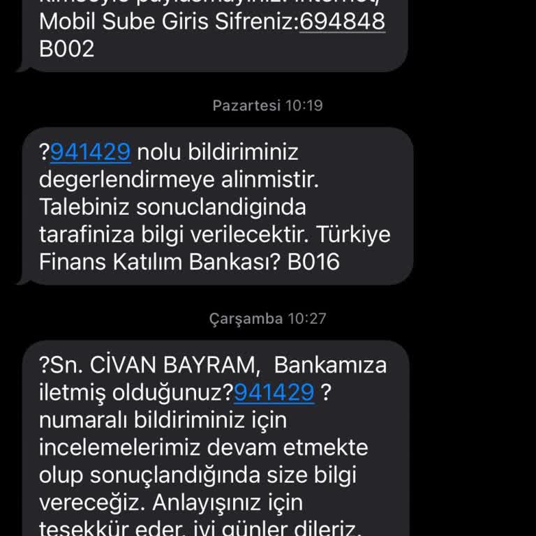 Türkiye Finans'ta Kredi Kartı Blokaj Sorunu