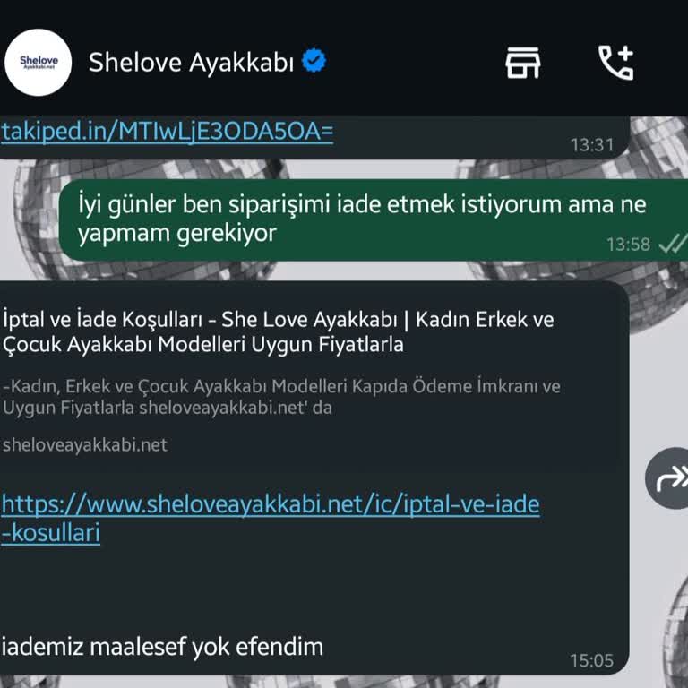 Shelove Ayakkabı'dan Geç Teslimat Ve İade Hakkı İhlali