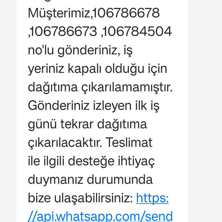 Kargo Teslimatında Hayal Kırıklığı: Muhatap Bulunamıyor
