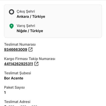 Teslimat Sorunu Ve İletişimsizlik Mağduriyeti