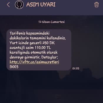 Vodafone'dan Habersiz Ek Paket Ve Şebeke Sorunları