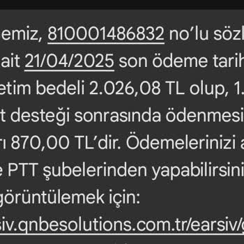 Yanlış Fatura Desteği: Doğalgaz Faturasında Hatalı Hesaplama