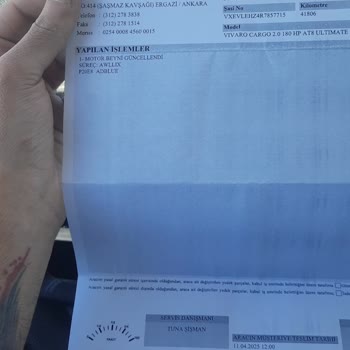 Opel Vivaro'da Bitmeyen AdBlue Sorunu