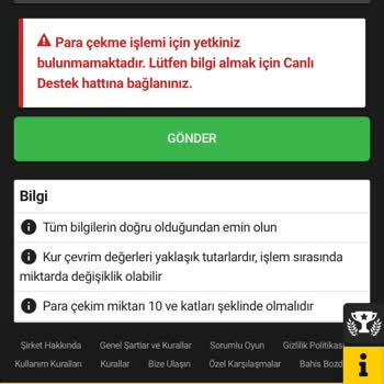 Vevobahis'te Ödeme Problemleri Ve Bahaneler