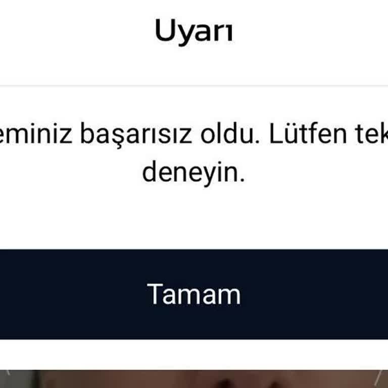 Canlı Yüz Tanıma Doğrulama Sorunu Ve Müşteri Hizmetleri İlgisizliği