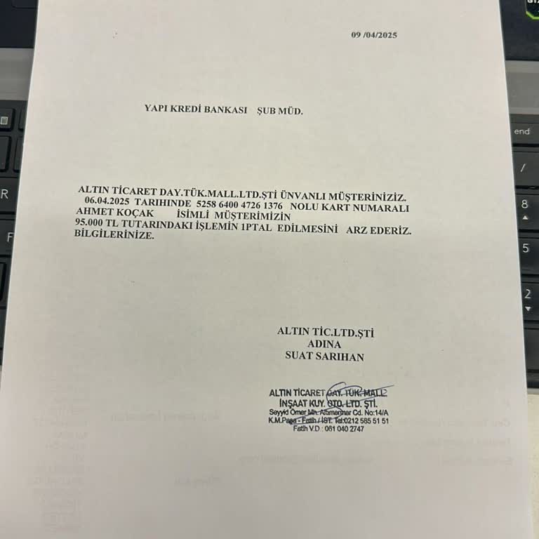 Bosch Mağazasından İptal Edilemeyen Alışveriş Mağduriyeti