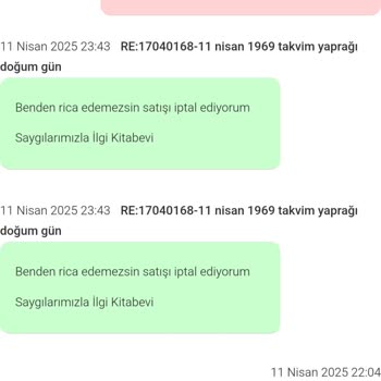 Müşteri İletişiminde Saygısızlık Ve Sipariş İptali