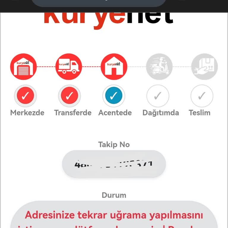 Kuryenet Kargo Teslimatında Adres Yanıltmacası