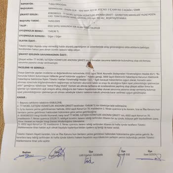 Türk Telekom'dan Haksız Fatura İadesi Bekleniyor