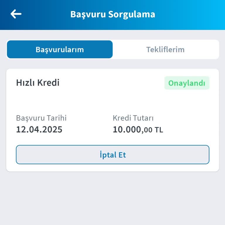Halkbank Mobil'de Onaylanan Krediyi Kullanamama Sorunu