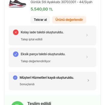 Yanlış Ayakkabı Geldi İade Süreci Çıkmaza Girdi