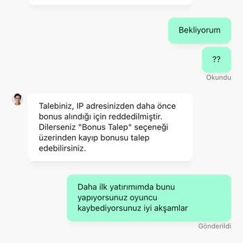 Yanıltıcı Bonus Tanıtımı Ve İade Sorunu