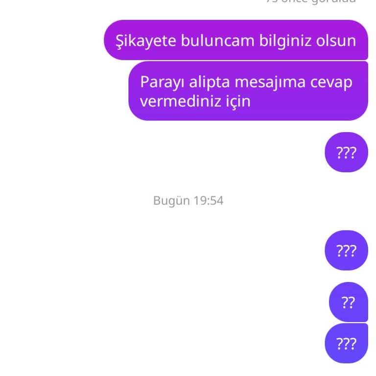 Sipariş Verdim, Ürün Gönderilmedi Ve Mesajlar Cevaplanmıyor