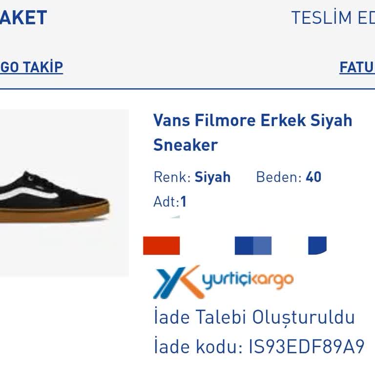 Intersport Yanlış Numara Gönderimi Ve Hatalı Sipariş İddiası