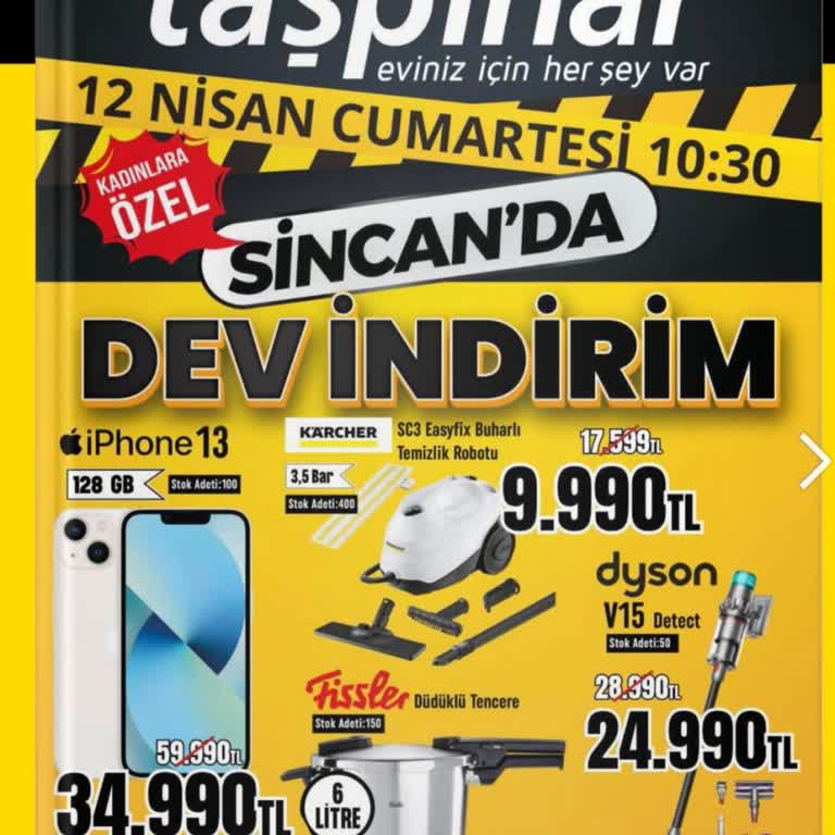 Sincan Mağazasında Haksız Ürün Dağıtımı
