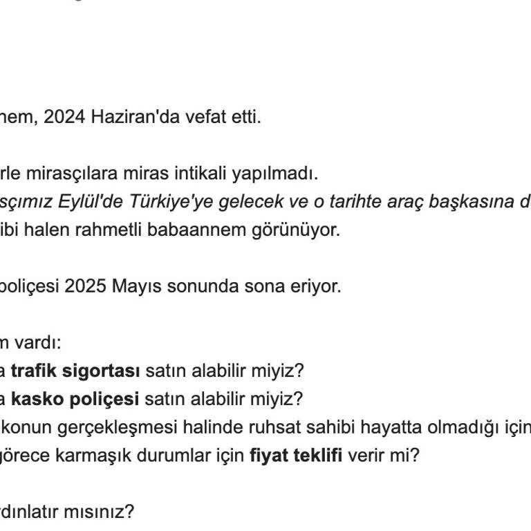 Sigortam.net'in Müşteri İletişiminde Yetersizliği