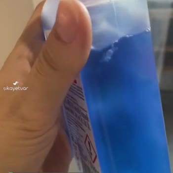 Mintax Bulaşık Deterjanı Yanlış Etiket Basılması