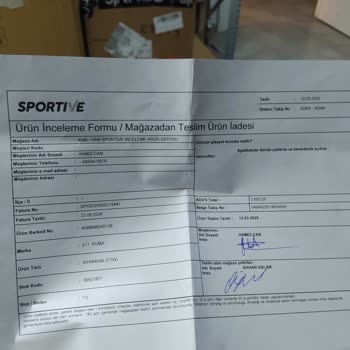 Ayakkabı Kalitesi ve Kullanım Ömrü Üzerine Şikayet