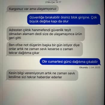 Vivense'den Teslim Edilmeyen Yatak Ve Çözüm Bekleyen Müşteri