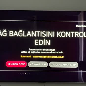 LG Smart TV'de Todd Uygulamasına Erişim Sorunu