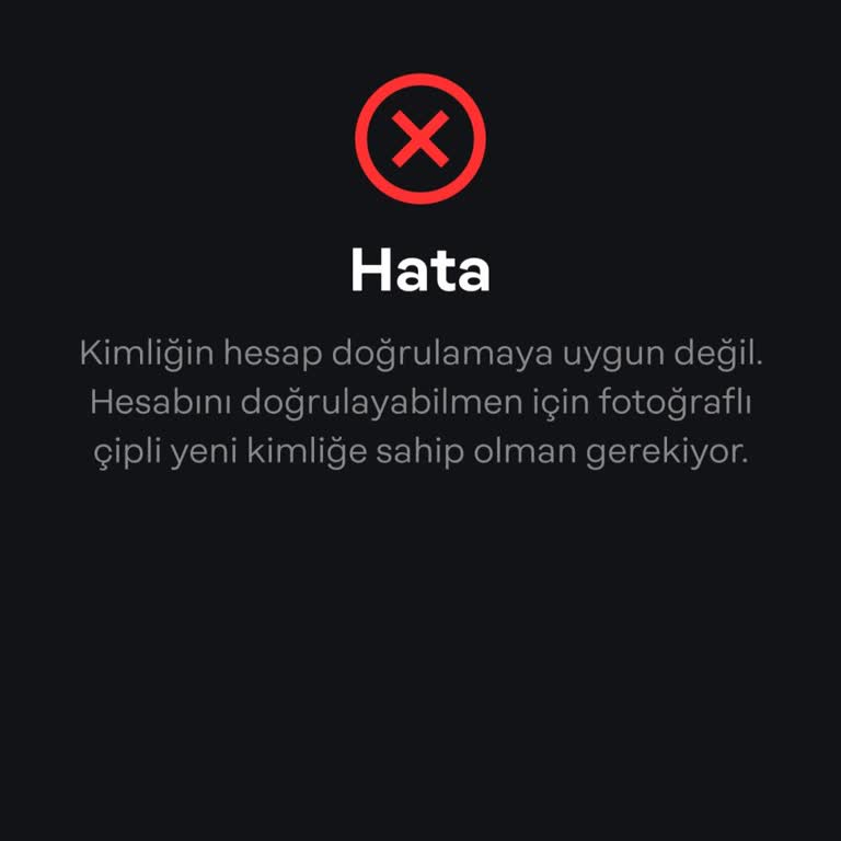 Papara'da Kimlik Doğrulama Sorunu: Fotoğrafsız Kimlikle NFC Hatası