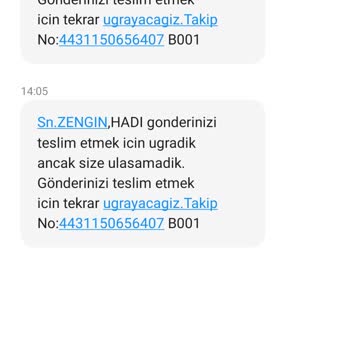 Kuryenet Teslimat Sorunu Ve Müşteri Hizmetleri Eksikliği