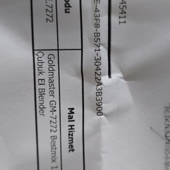 Goldmaster Blender Hayal Kırıklığı