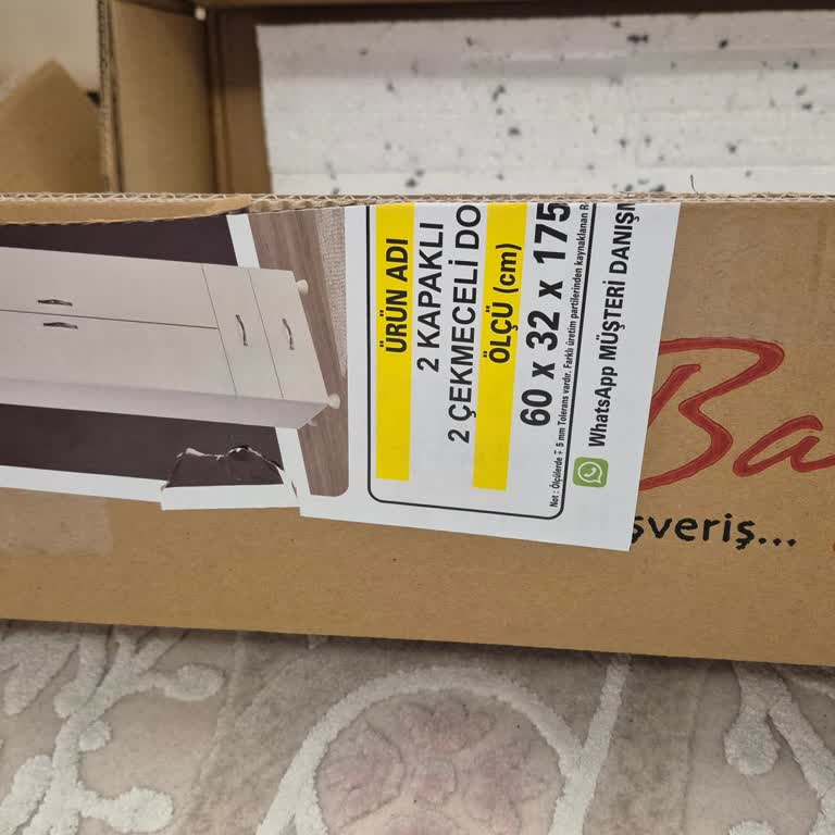 Eksik Parçalarla Gelen Dolap Sorunu