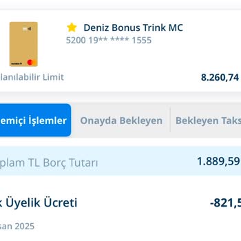 Kart Ücreti İadesi Olmazsa Kapatacağım
