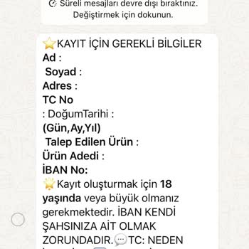 Kişisel Bilgilerimin Zorunlu Paylaşımı Ve Güvenlik Endişesi