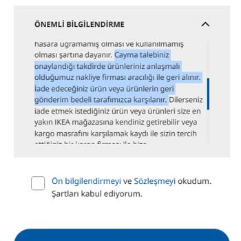 IKEA'nın İade Sürecindeki Çelişkili Politikaları