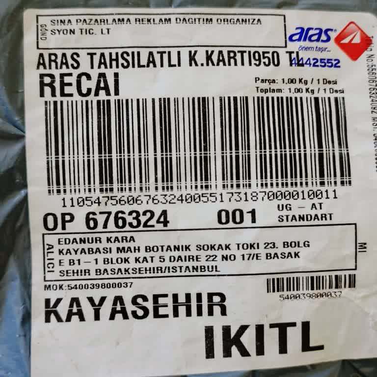 Sipariş Sorunları ve İade İsteği